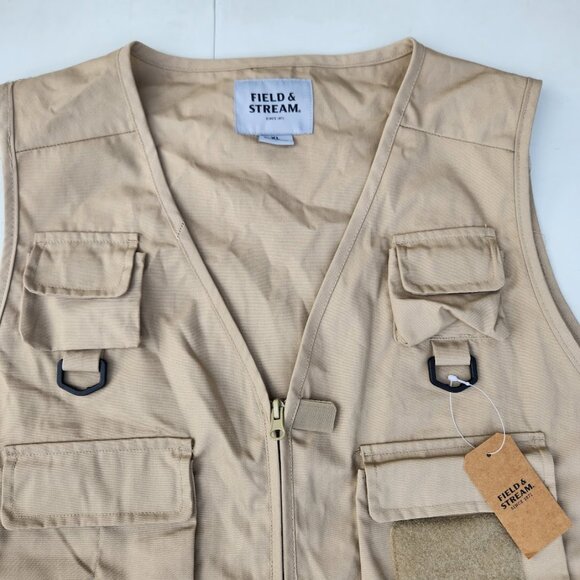 NEW Field & Stream Men's Fly Fishing Vest Hiking Vest Size 2XL XXL Extra Large F - Picture 5 of 7
